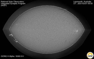 H-Alpha Network Crop 8 Mar 2021