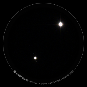 Venus, Jupiter & moons