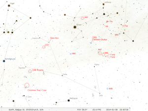 Canis Major, Puppis, Monoceros